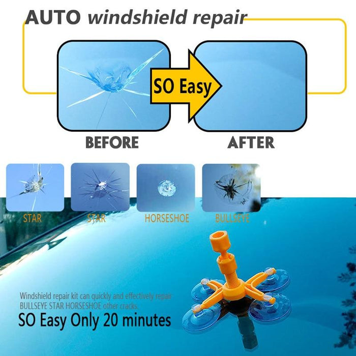 Do It Yourself Car Windshield Repair Kit