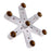 Bulb Adapter (7 in 1) Lamp Splitter Holder