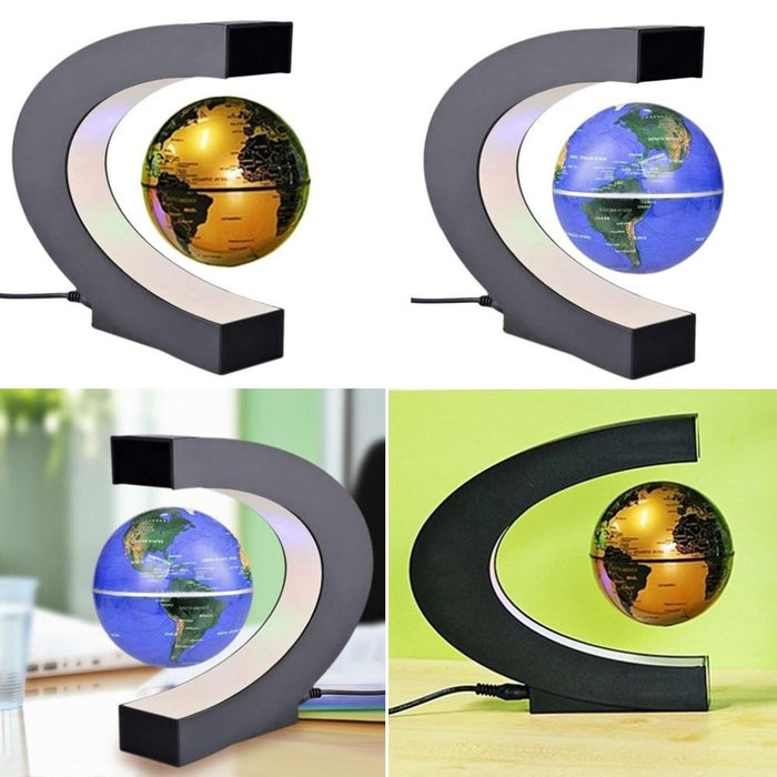 Magnetic Levitating Floating World Map Globe