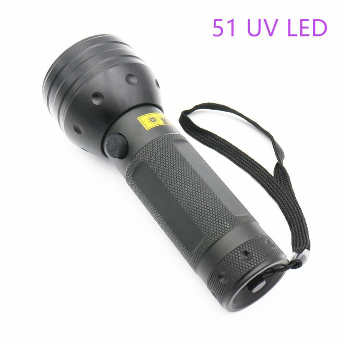 51 LED Black Light UV Flashlight