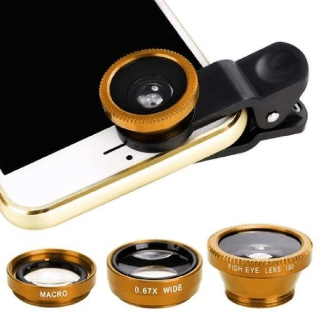 Wide Angle (3-in-1) Macro Fisheye Lens