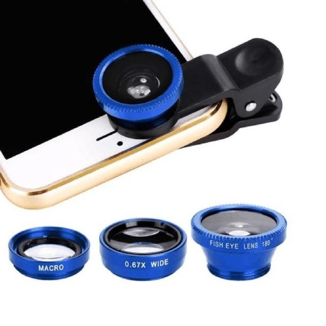 Wide Angle (3-in-1) Macro Fisheye Lens