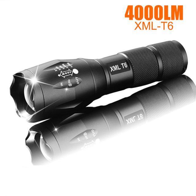 Super Bright LED Rechargeable Flashlight