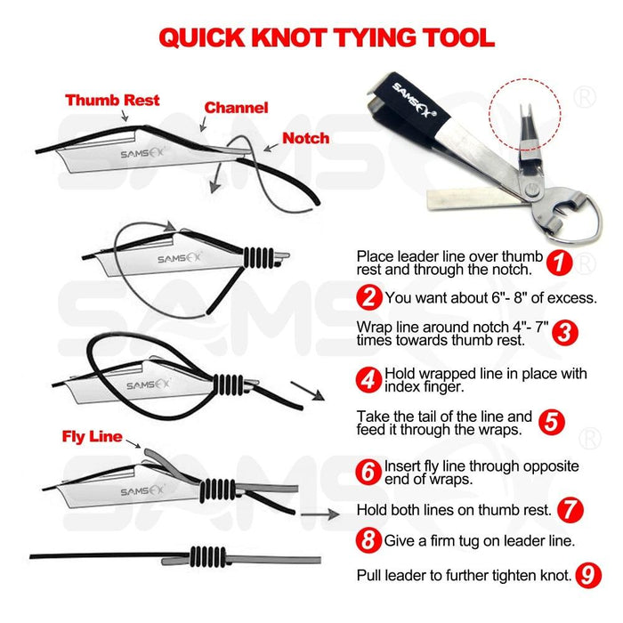 4-In-1 Quick Knot Tool