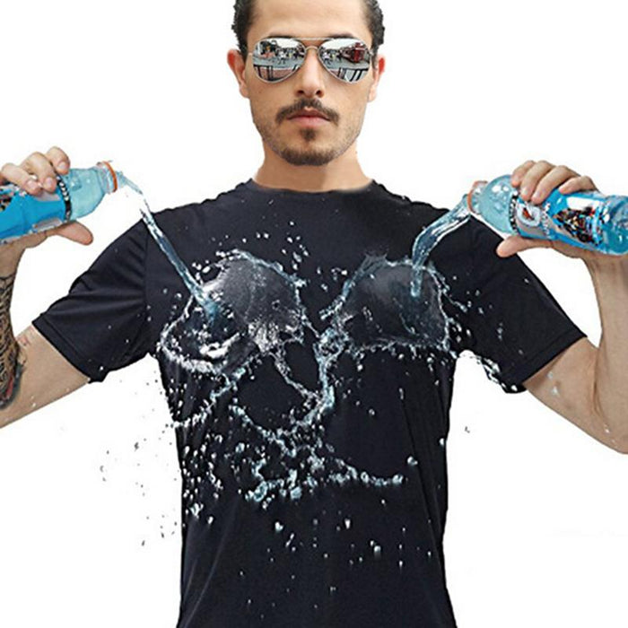 Hydrophobic Men's Waterproof T Shirt