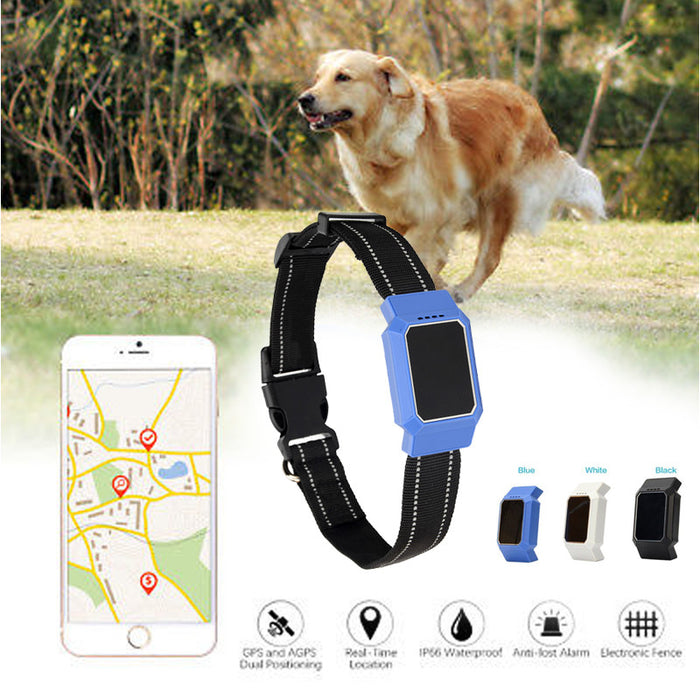 GPS Tracking Glow Pet Collar