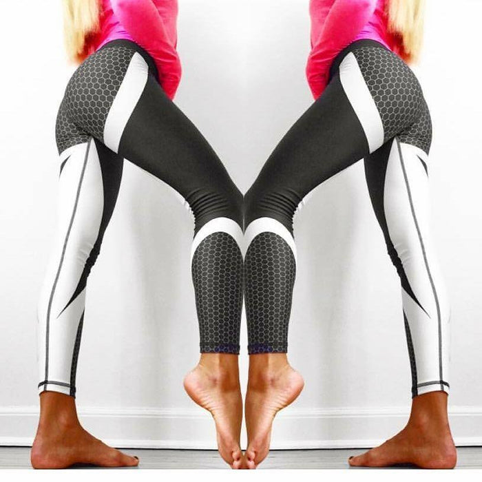 Mesh Pattern Women's Leggings