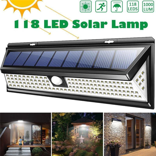 118 LED Motion Sensor Solar Light