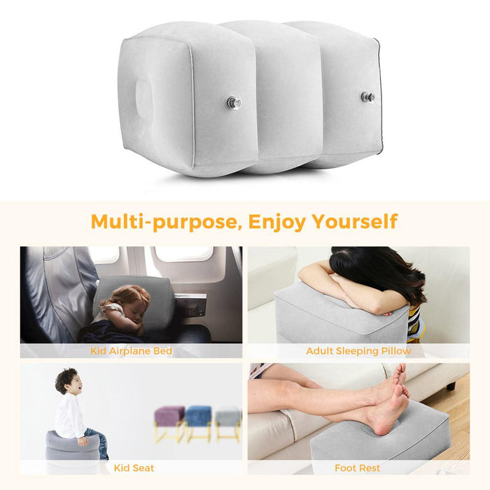 Inflatable Foot Rest Pillow