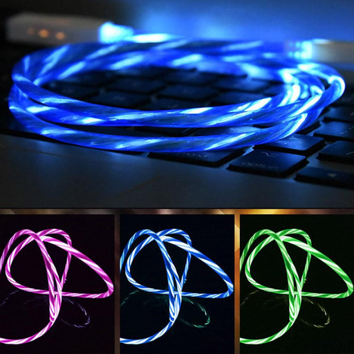 Charging LED Flowing Data Cable