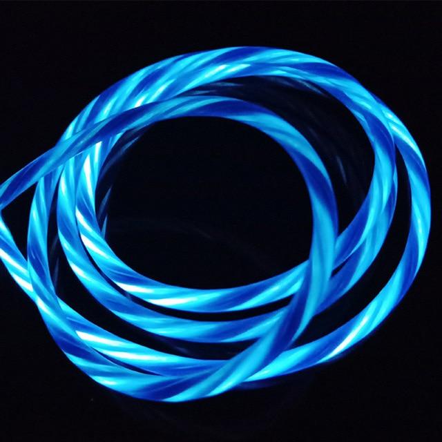 Charging LED Flowing Data Cable