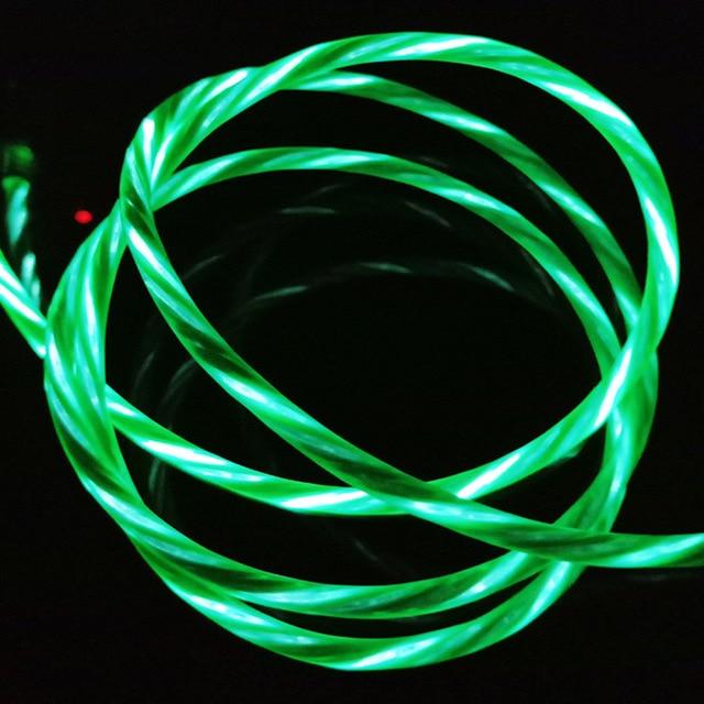 Charging LED Flowing Data Cable