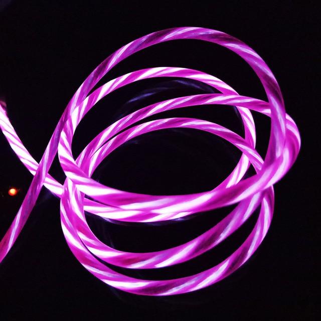 Charging LED Flowing Data Cable