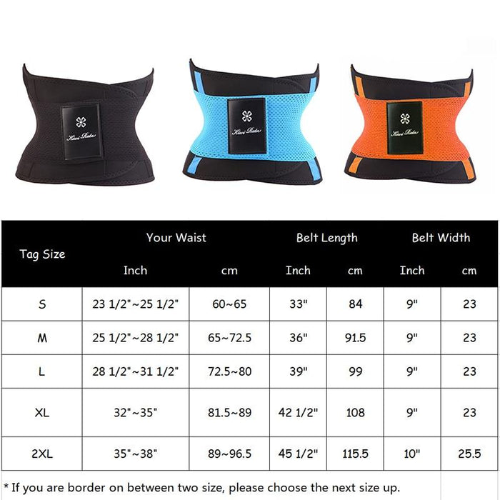 Waist Trainer Belt Slimming Body Shaper