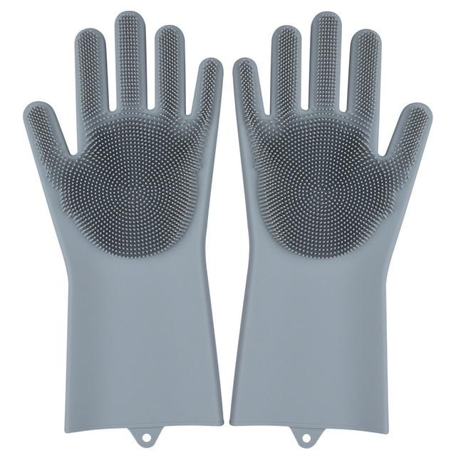 Silicone Scrub Gloves