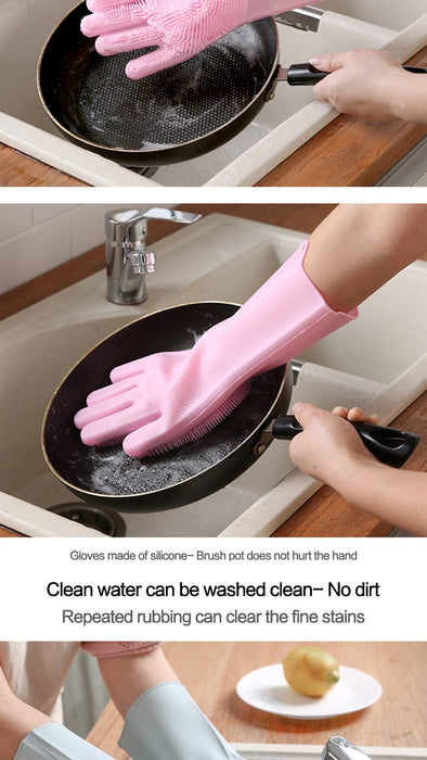 Silicone Scrub Gloves