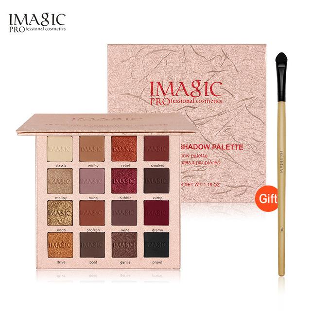 IMAGIC Eyeshadow Shimmer/Matte 16 Color Palette