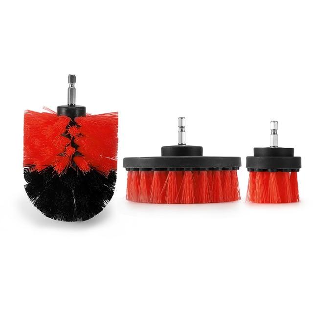 Mighty  Power Scrubber Brush Set (3 Pcs)