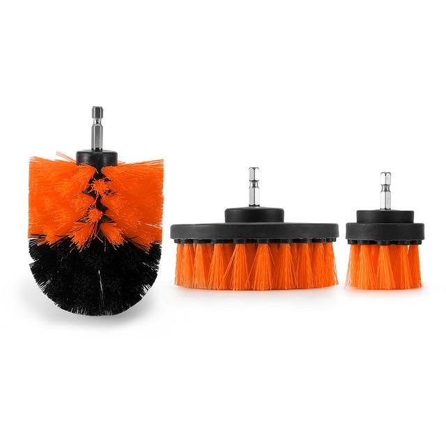 Mighty  Power Scrubber Brush Set (3 Pcs)